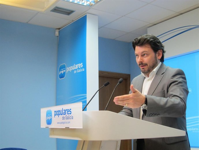 El Portavoz Del Ppdeg, Antonio Rodríguez Miranda, En Rueda De Prensa