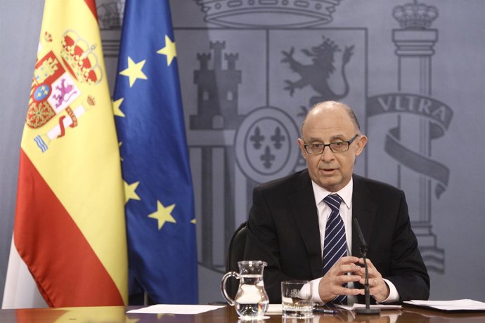 El Ministro De Hacienda, Cristóbal Montoro