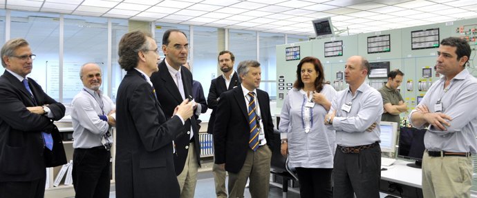 El Vicepresidente Del PE, Alejo Vidal-Quadras, Visita La Central De Garoña.