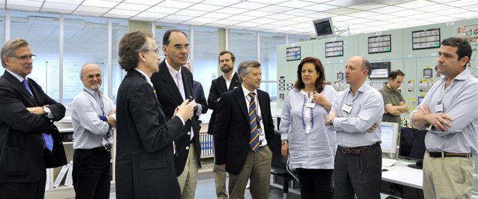 El Vicepresidente Del PE, Alejo Vidal-Quadras, Visita La Central De Garoña.
