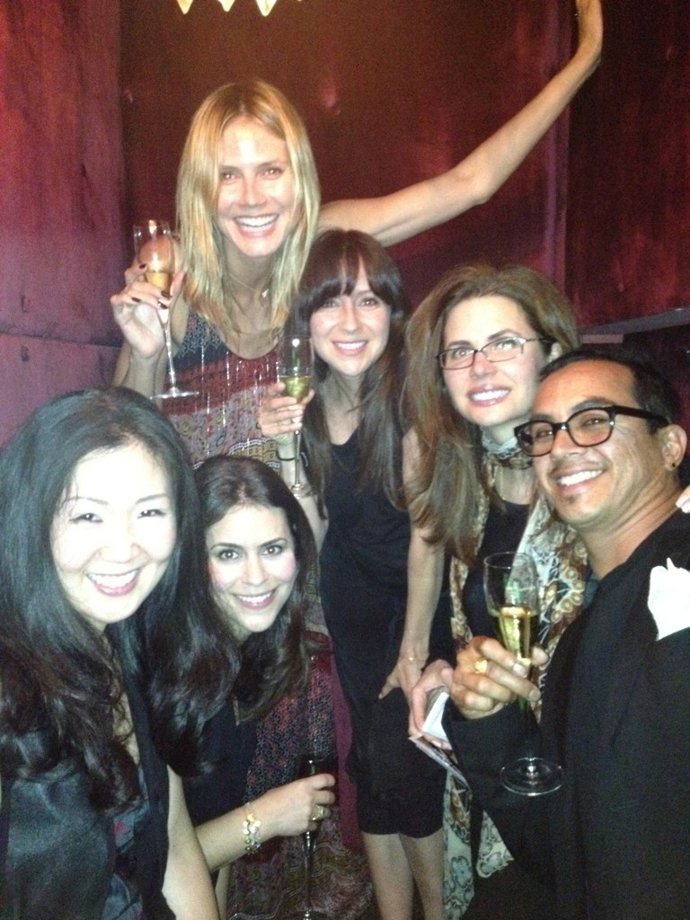 Heidi Klum celebra su 39 cumpleaños entre amigos