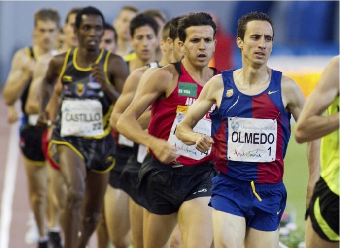 El Atleta Manuel Olmedo. 