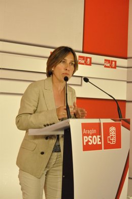 La Secretaria De Organización Del PSOE-Aragón.
