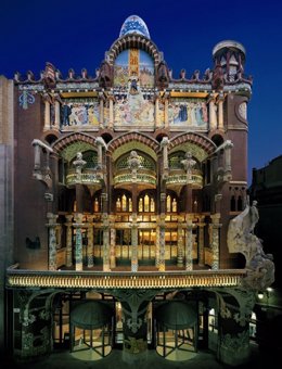Palau De La Música Catalana De Barcelona