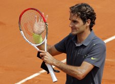 El Tenista Suizo Roger Federer