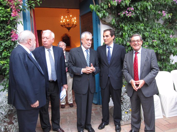 Diego Carcedo, J.M. García-Margallo, J.A. Griñán, J.A. Nieto Y Mario Fernández