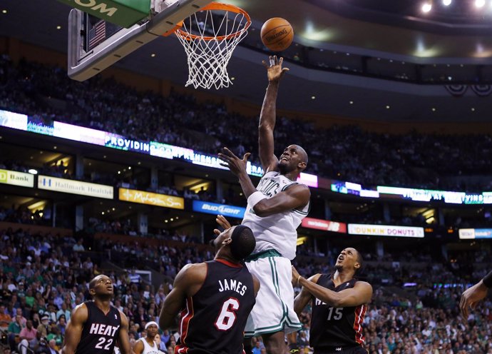 Kevin Garnett En El Boston Celtics - Miami Heat