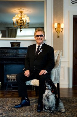 El cantante británico Elton John
