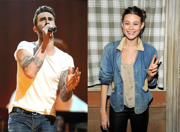 Adam Levine y Behati Prinsloo