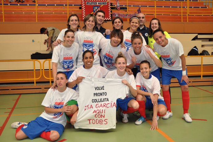 El Atlético Navalcarnero, Campeón De Liga Femenina De Fútbol Sala