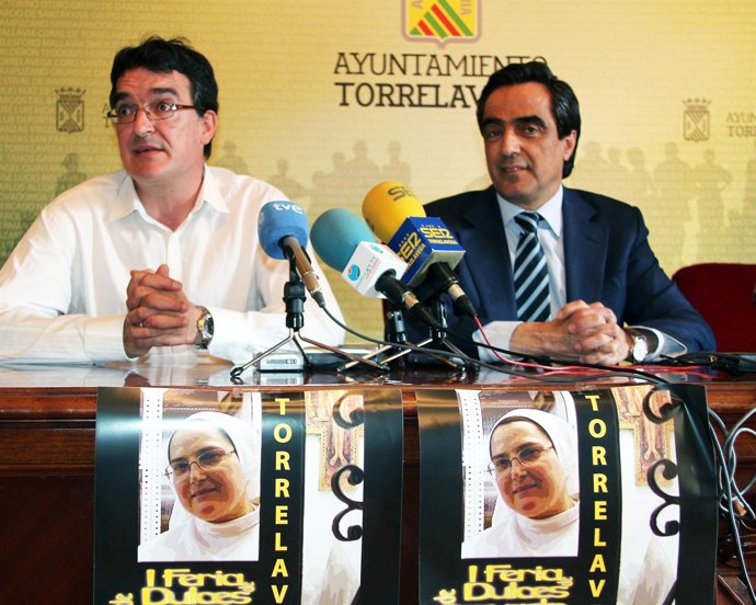 El Alcalde Y El Organizador De La Feria, En Rueda De Prensa