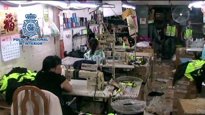 Uno De Los Talleres Desmantelados