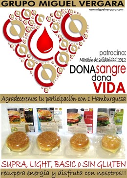 Cartel Del Grupo Miguel Vergara Entregará Y Su Promoción En La Maratón Solidaria