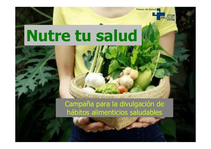 Cartel De 'Nutre Tu Salud'.