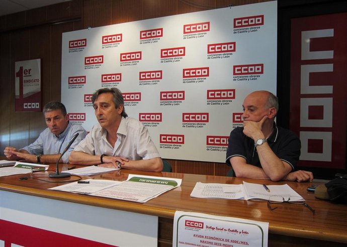 El Secretario De Empleo De CC.OO. Saturnino Fernández, En El Centro