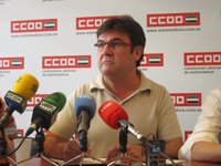 Carretero (CCOO) tacha de "auténtica barbaridad" la "pantomima que se vivió" en Extremadura con la consulta en Guijo