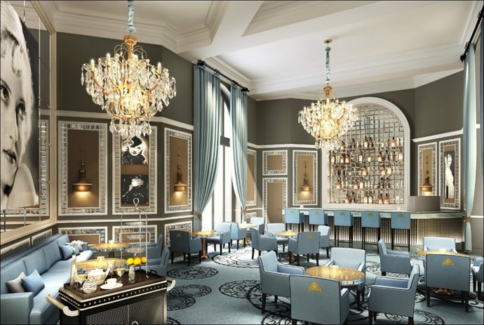 Imagen Del Bar Del Hotel María Cristina En San Sebastian