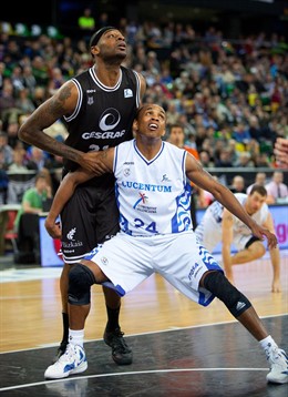 D'or Fischer Y Tyrone Ellis, Gescrap Bizkaia - Lucentum Alicante (Baloncesto)