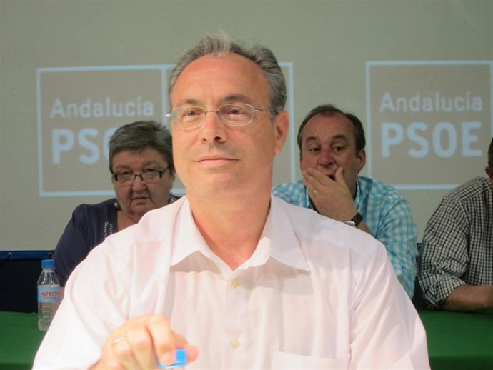 Juan Pablo Durán En El Último Comité Provincial Del PSOE De Córdoba