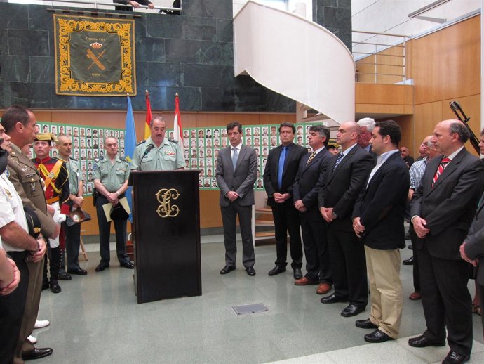 Intervención De Martínez-Raposo, Durante La Inauguración.
