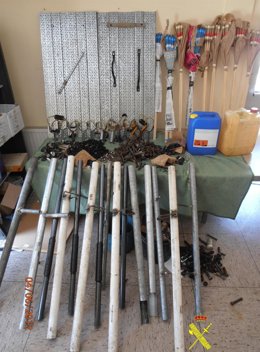 Material Incautado Esta Madrugada.    