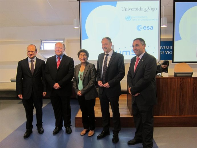 Presentación Del Satélite De La Universidade De Vigo