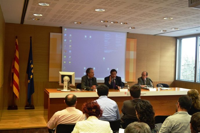 El Conseller Josep Maria Pelegrí Durante La Jornada Sobre La PAC