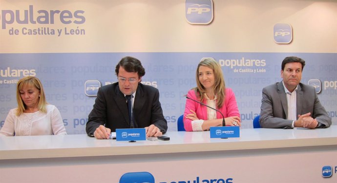 Carrasco, Fernández Mañueco, Alicia García Y Fernández Carriedo