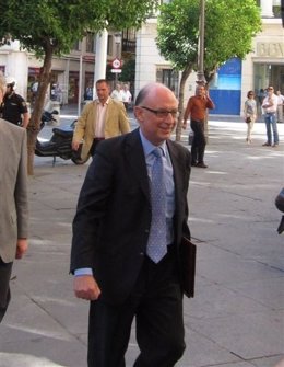 El Ministro De Hacienda Y Administraciones Públicas, Cristóbal Montoro