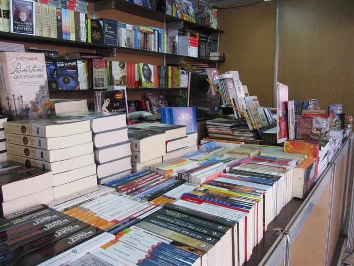 Stand De La Feria Del Libro De Huelva. 