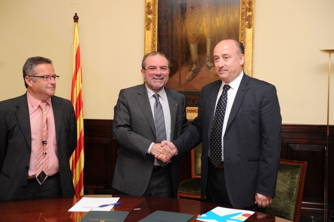 Miquel Padilla, Joan Reñé Y Enric Pujol