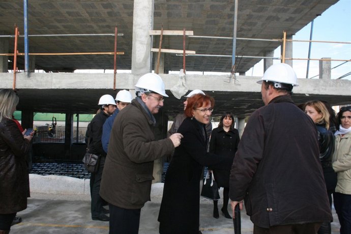 Junta Garantiza La Continuidad De Las Obras Del CEIP De Híjar