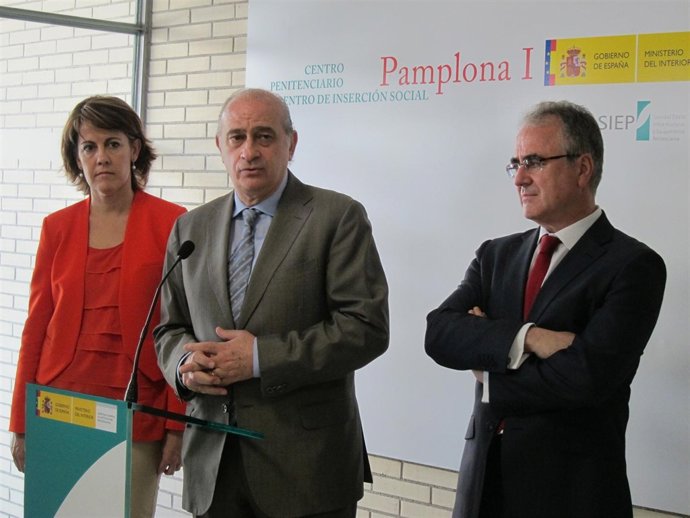 Rueda De Prensa Del Ministro Jorge Fernández Díaz En La Nueva Cárcel.