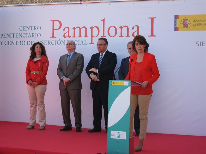 Acto De Inauguración De La Nueva Cárcel De Pamplona.
