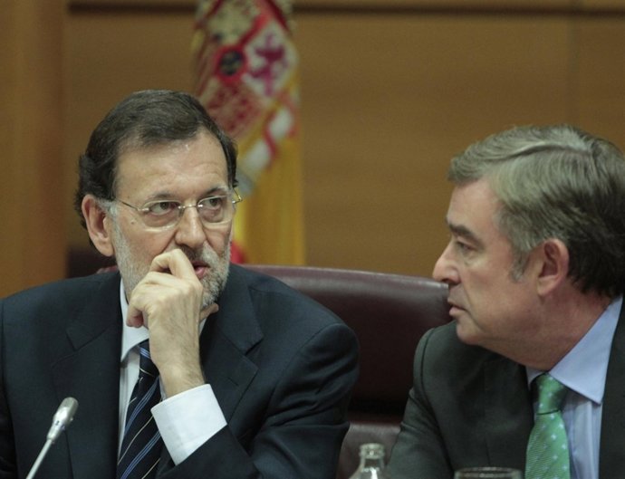 Presidente Del Gobierno, Mariano Rajoy, En El Senado