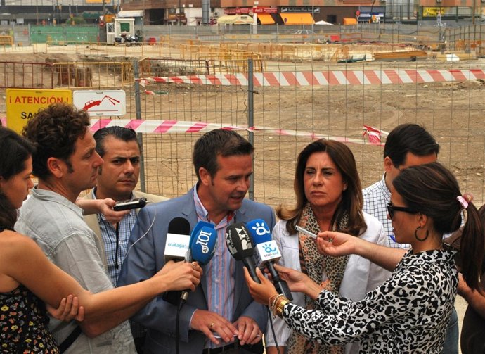 Los parlamentarios del PP José Eduardo Díaz, Víctor González y Ana Rico