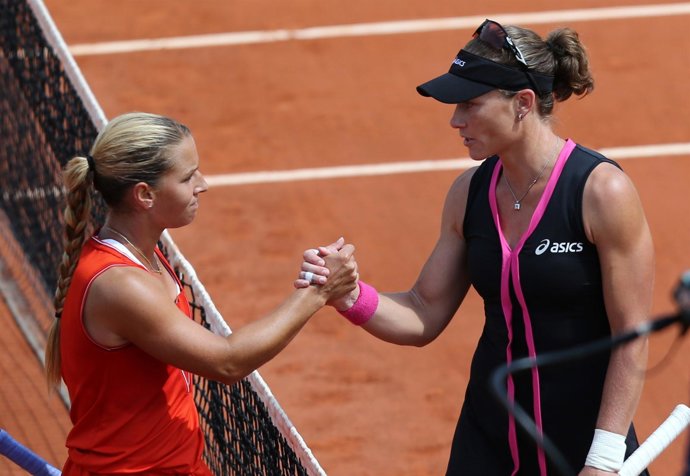 Samantha Stosur y Dominika Cibulkova, Roland Garros 2012