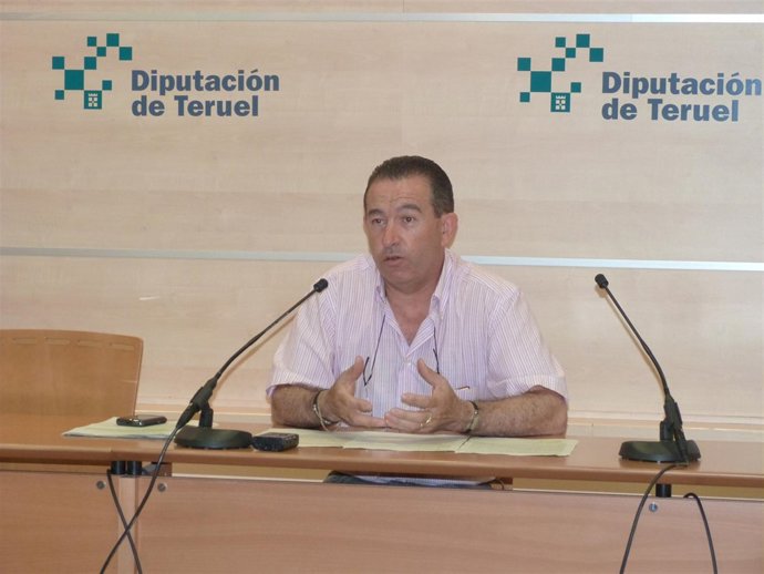 El Diputado De La Diputación De Teruel (DPT), Francisco Narro