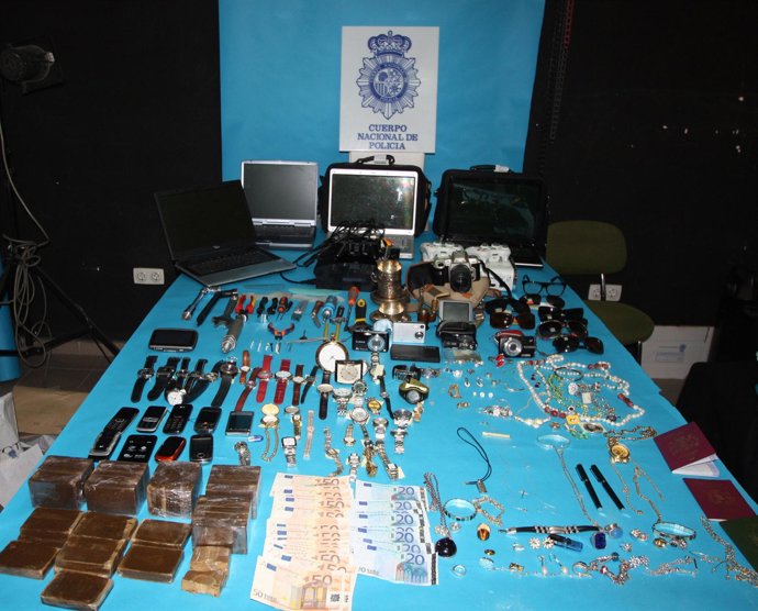 Material Intervenido De Los Robos