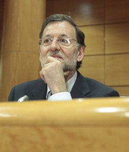 Presidente Del Gobierno, Mariano Rajoy, En El Senado