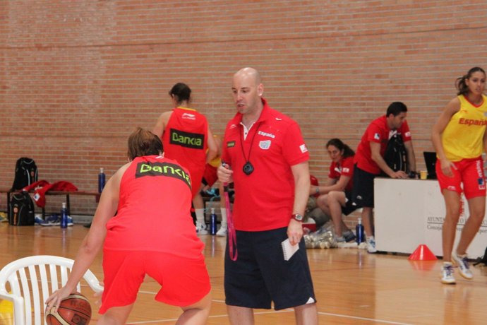 Entrenamiento Seleccion Femenina Baloncesto