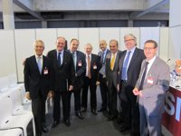 Valls y Gay de Montellà destacan la amplia unidad empresarial a favor del Corredor Mediterráneo