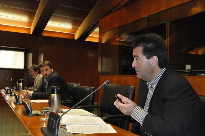El Portavoz Del PAR En La Comisión De Hacienda Y Presupuestos, Antonio Ruspira.