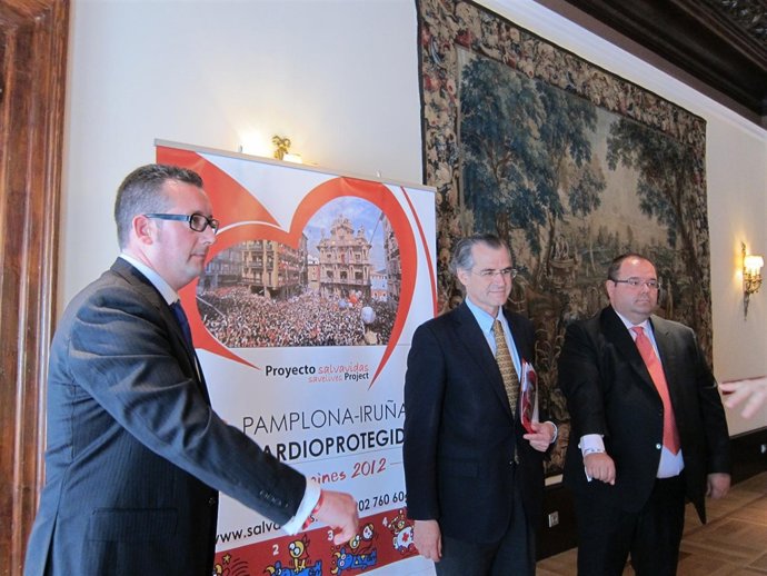 Presentación De Una Campaña Para Sanfermines Del Proyecto Salvavidas.