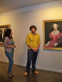 Magdalena Lasala Y El Artista Radoslav