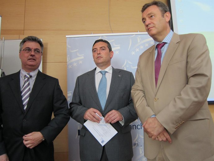 Lucas-Torres, Escalonilla Y Cerdán En Rueda De Prensa