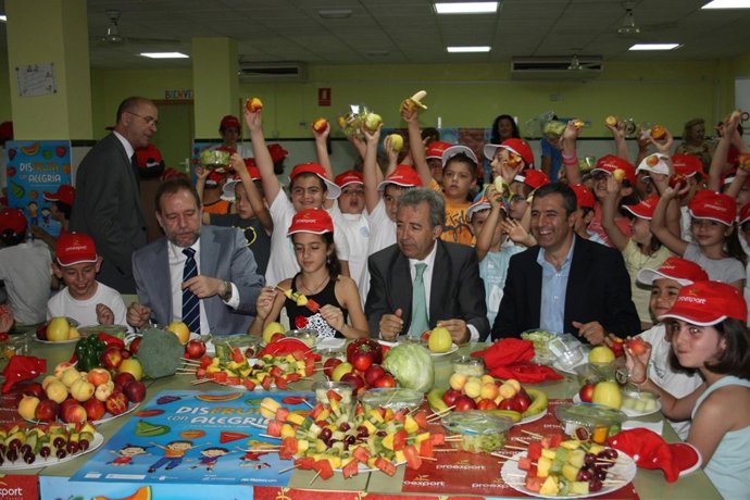 Presentación Del Plan De Consumo Escolar De Frutas Y Verduras