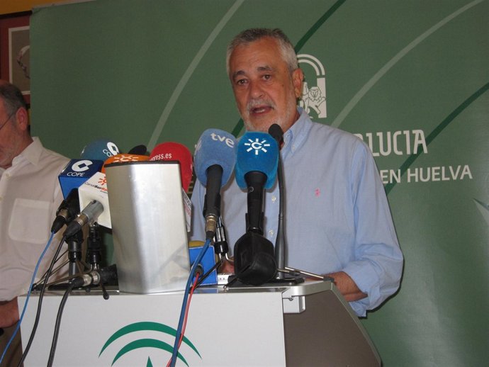 El  Presidente De La Junta De Andalucía, José Antonio Griñán.