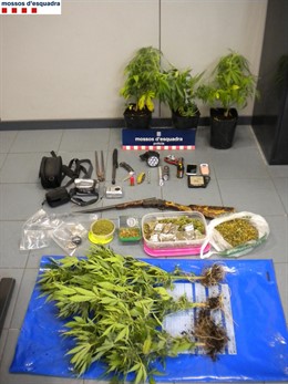 Material Incautado A Los Detenidos En Torres De Segre