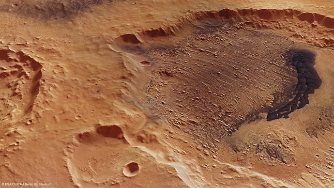 Cráter Danielson En Marte